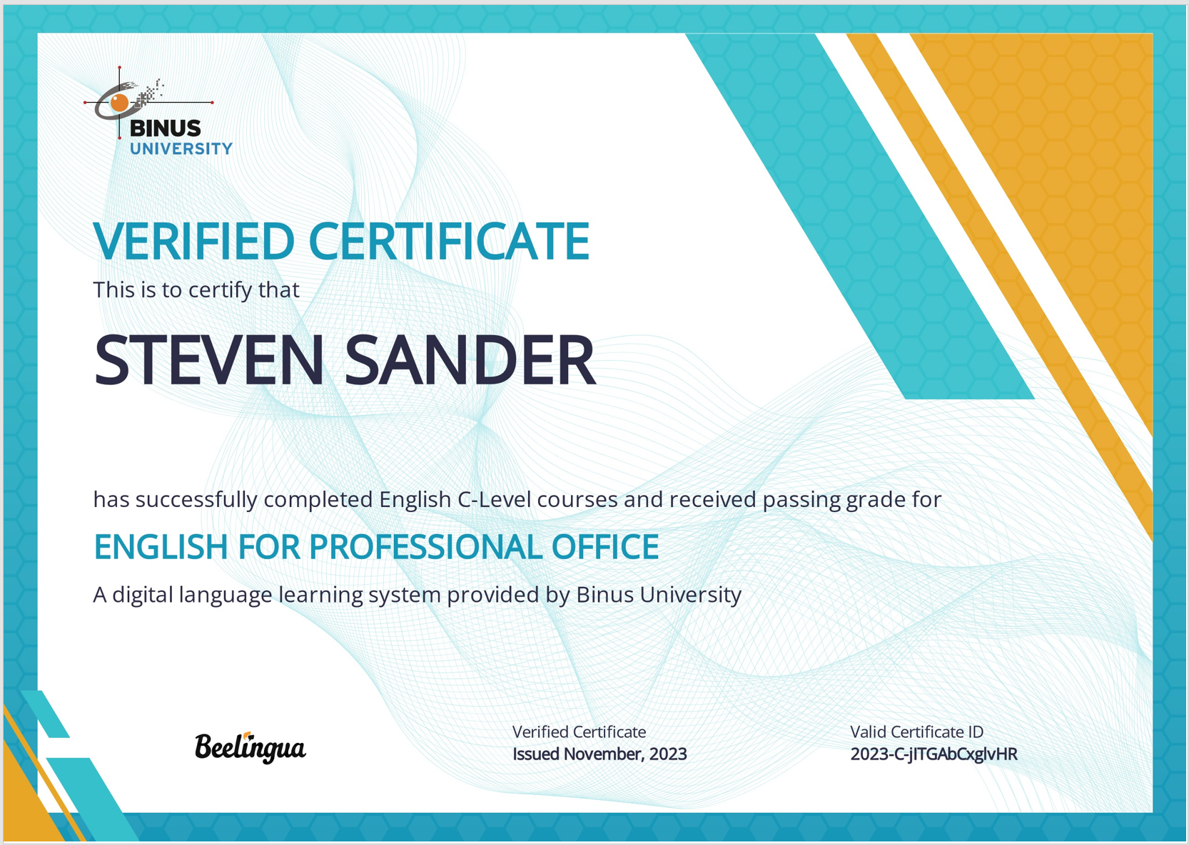 Preview ENGLISH FOR PROFESSIONAL OFFICE