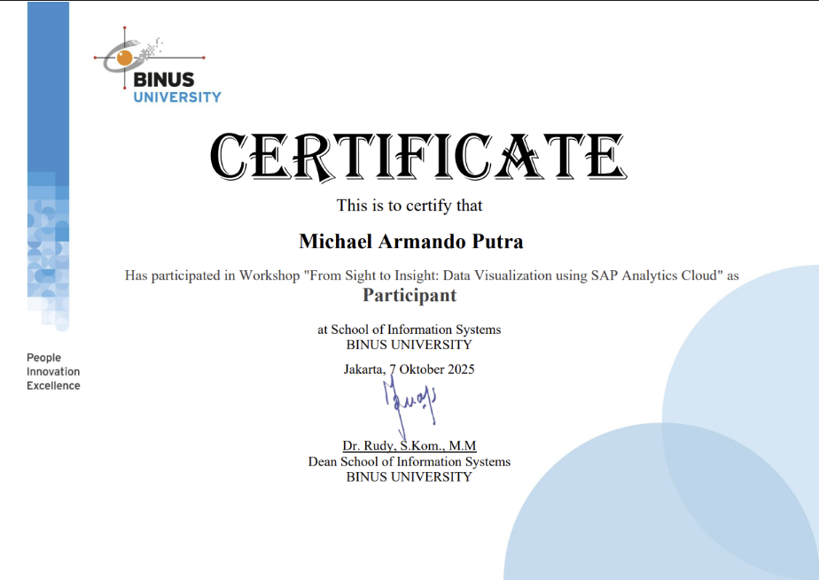 From Sight to Insight: Data Visualization using SAP Analytics Cloud